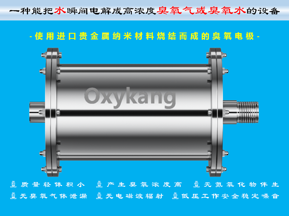 过流式电解臭氧水生产器